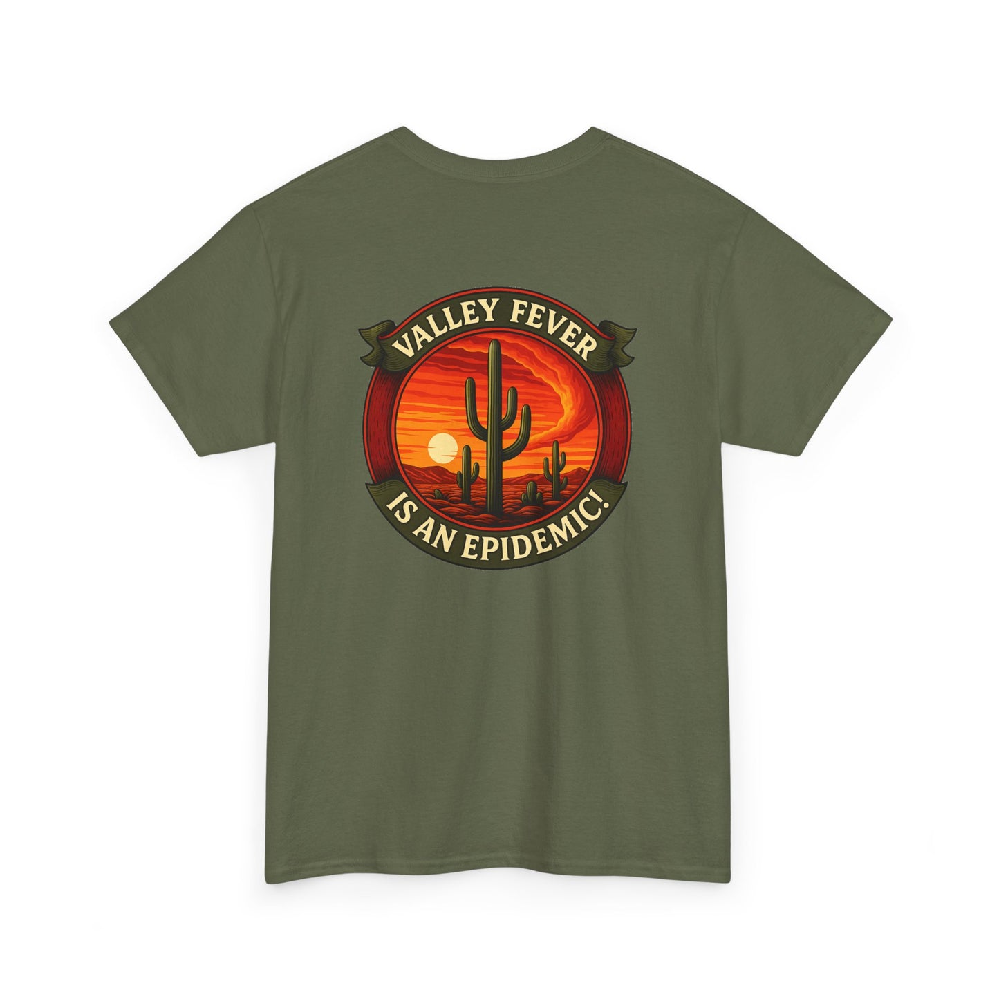 Valley Fever Awareness Unisex Heavy Cotton Tee
