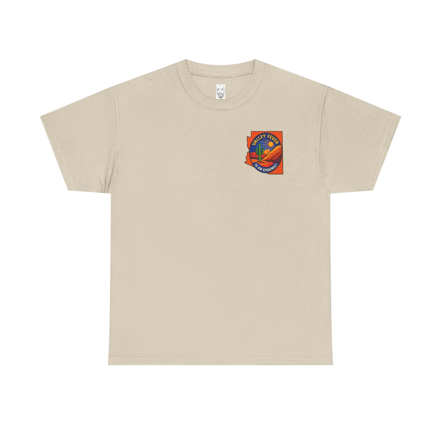 Valley Fever Epidemic Unisex Heavy Cotton Tee - Support Health Education