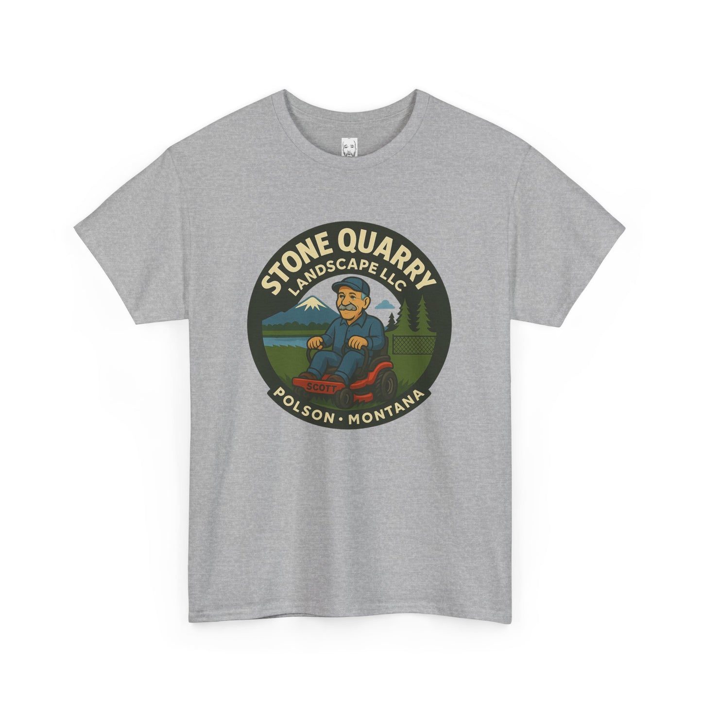 Stone Quarry Landscape LLC Unisex Heavy Cotton Tee