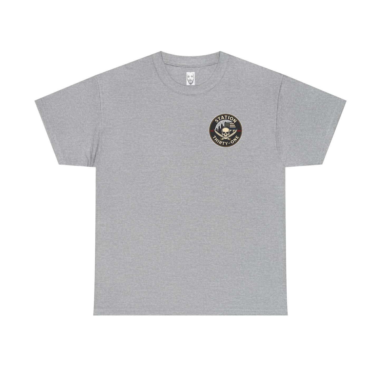 Unisex Heavy Cotton Tee - Station Thirty-One Fitness Graphic T-Shirt