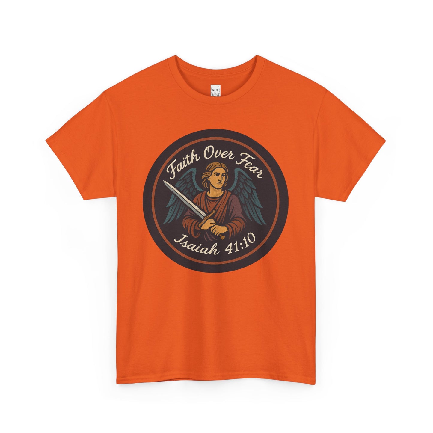 Faith Over Fear Unisex Heavy Cotton Tee – Inspirational Christian Apparel