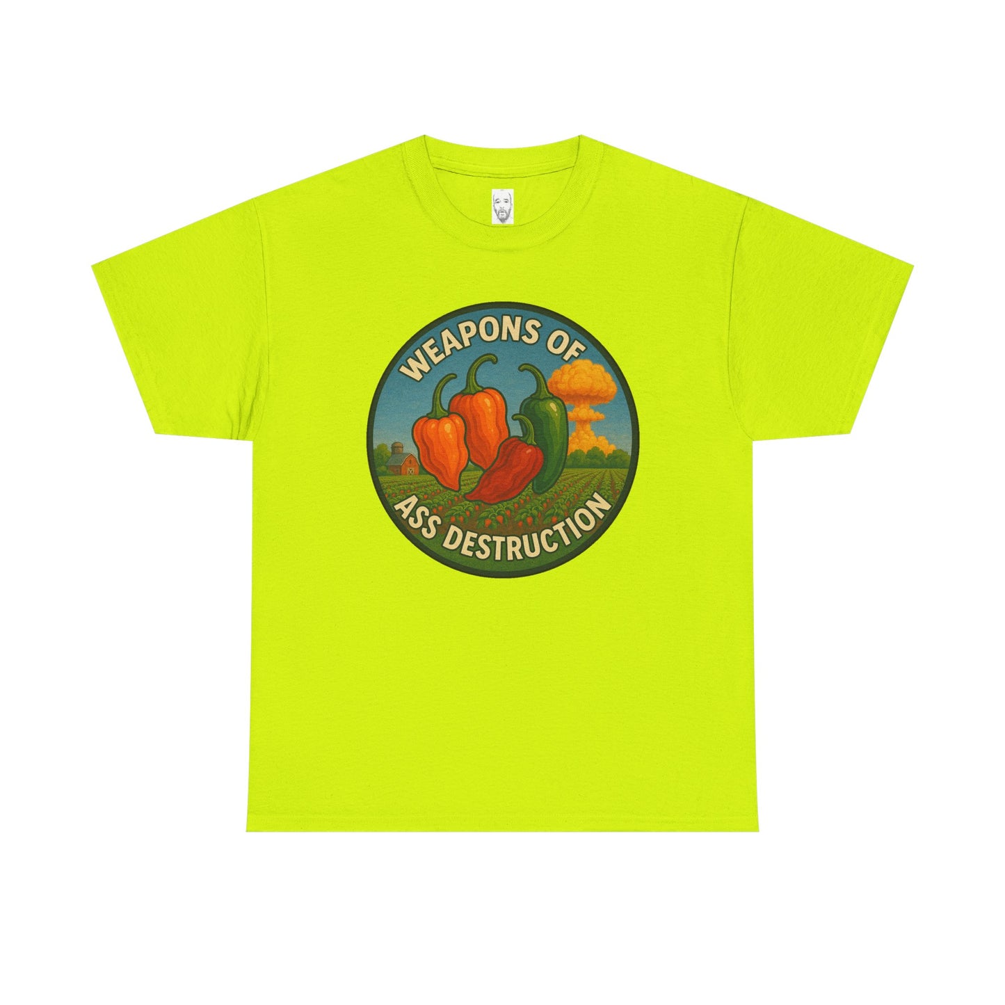 Funny Unisex Heavy Cotton Tee - Weapons of Ass Destruction