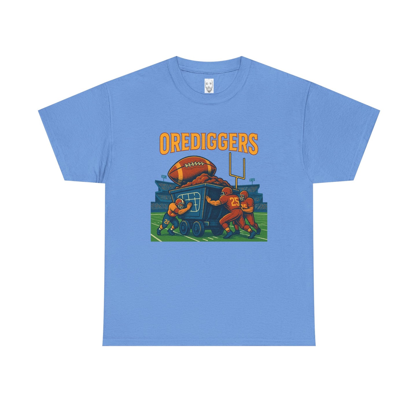 Unisex Heavy Cotton Tee - Orediggers Sports Tee for Game Day