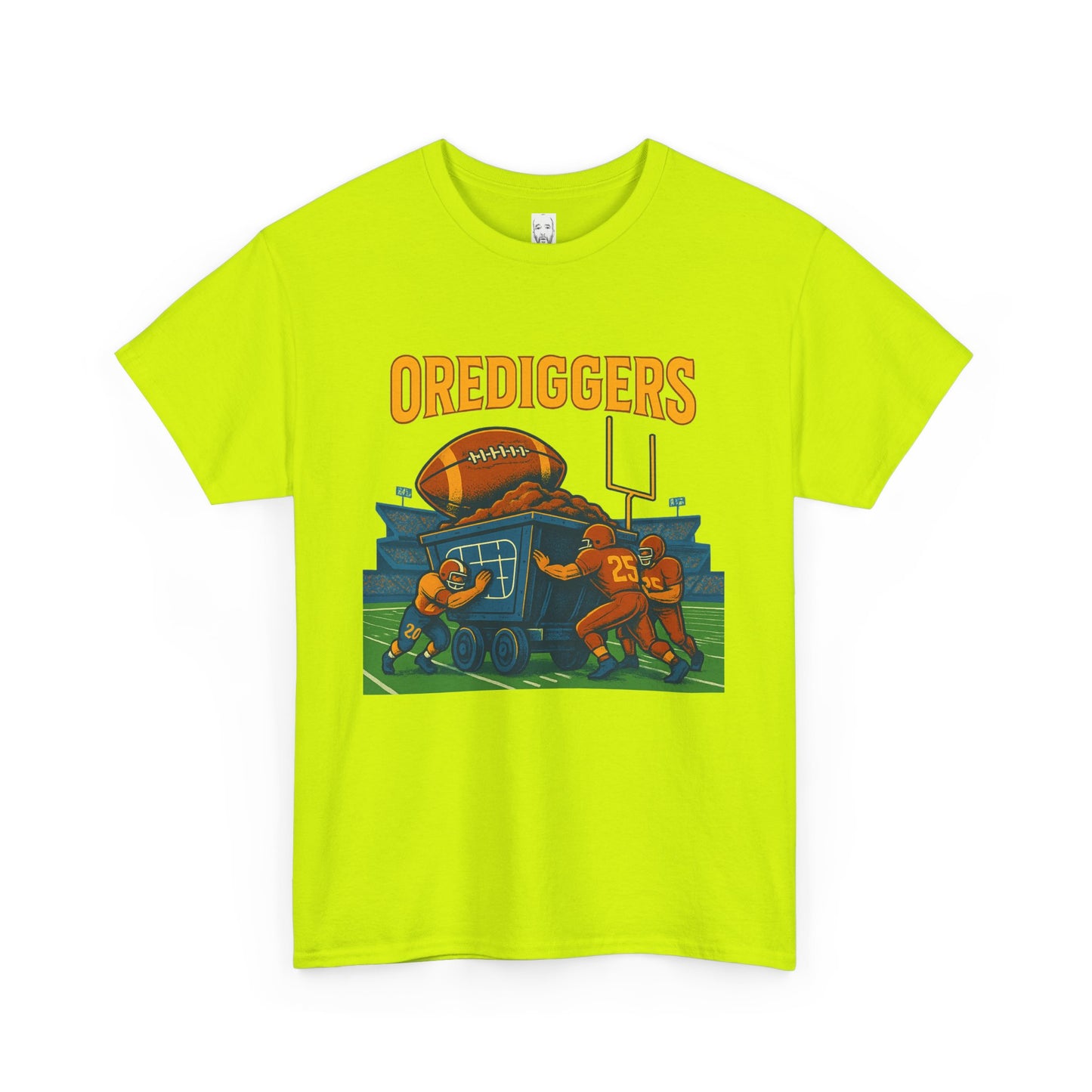 Unisex Heavy Cotton Tee - Orediggers Sports Tee for Game Day
