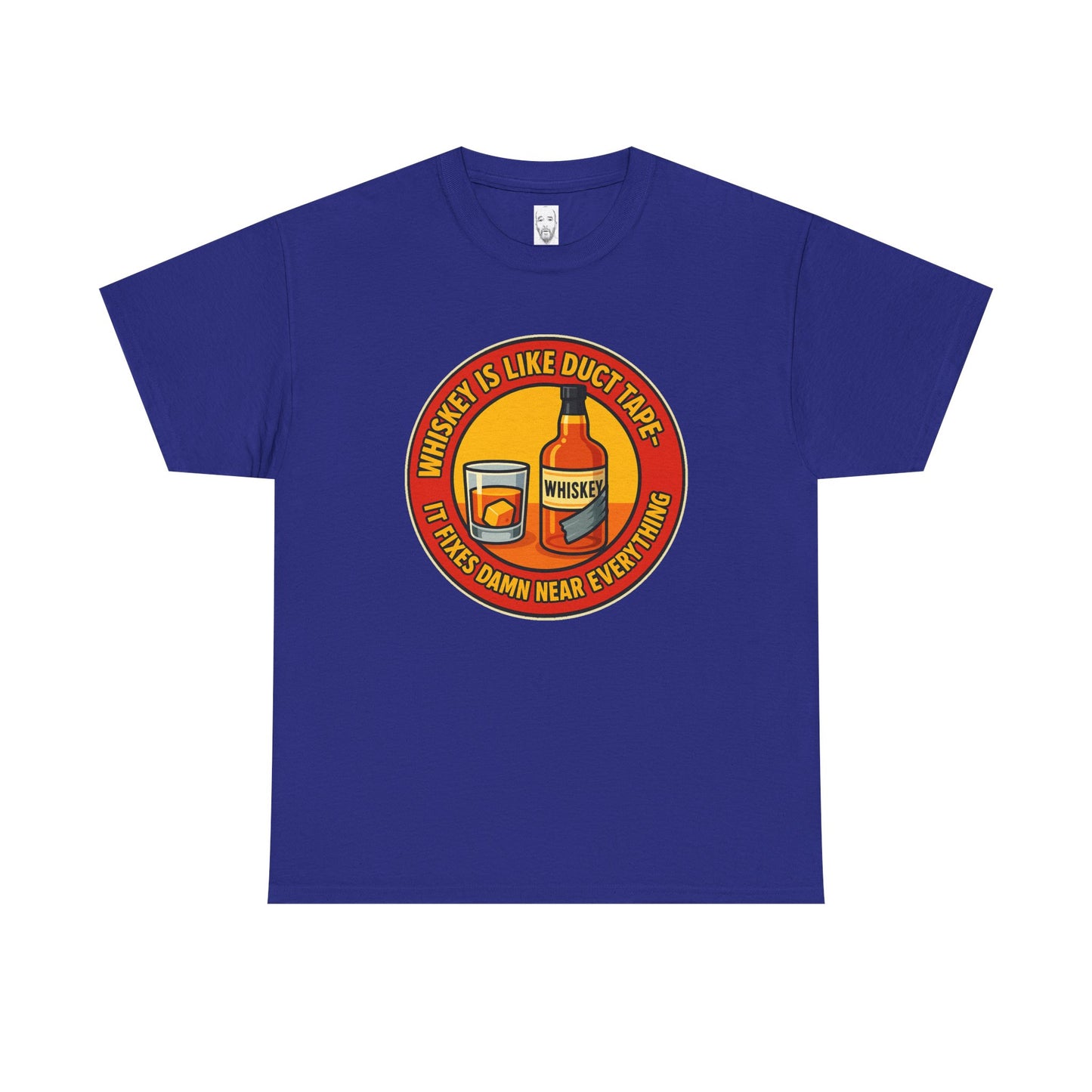 Whiskey Is Like Duct Tape T-Shirt - Funny Unisex Cotton Tee, Great for Parties, Gifts, Birthdays, Casual Wear, Humor Merch