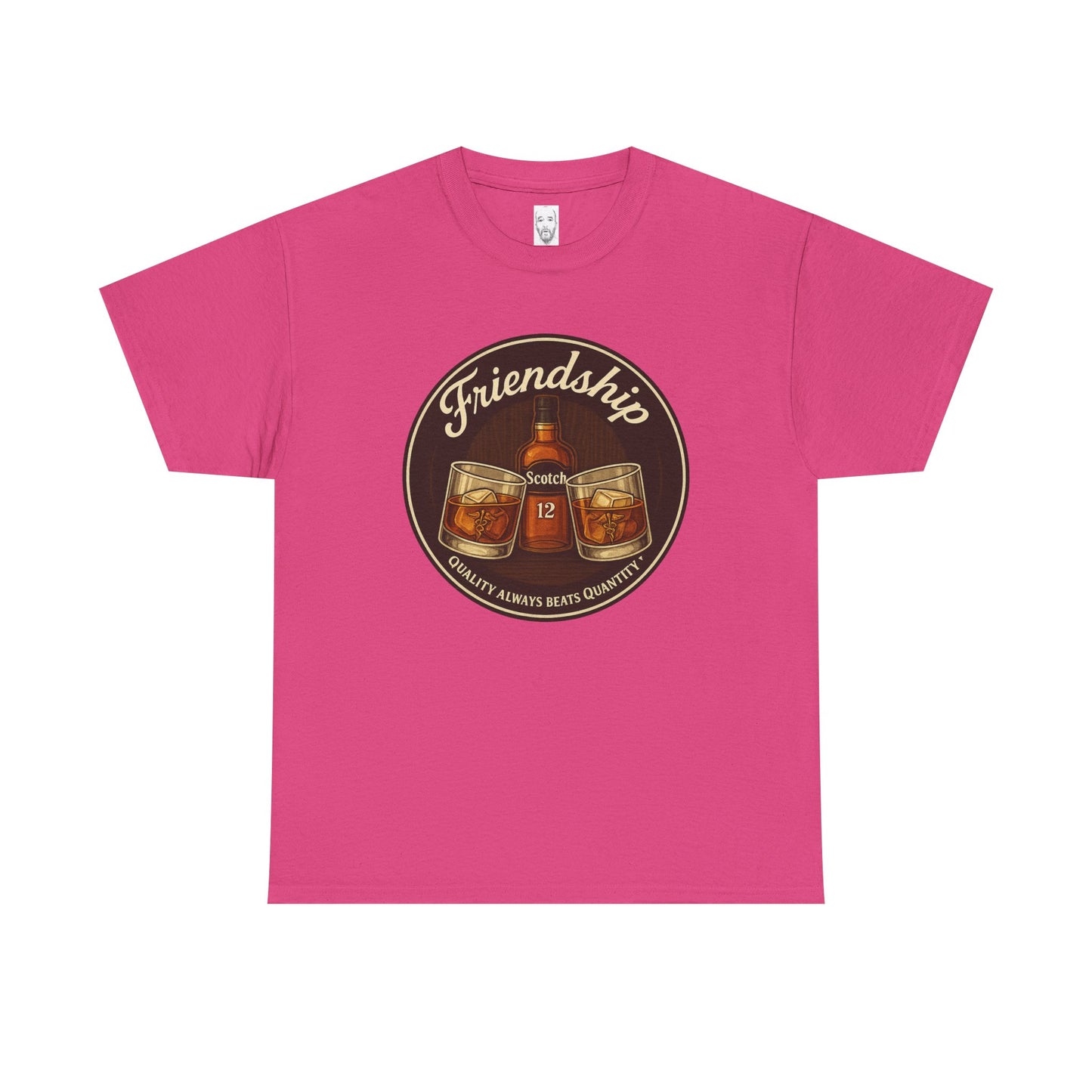 Friendship Bond Unisex Heavy Cotton Tee, Friendship Gift, Unique Gift for Friends, Casual Wear, Best Friend Tee, Gift for Him/Her