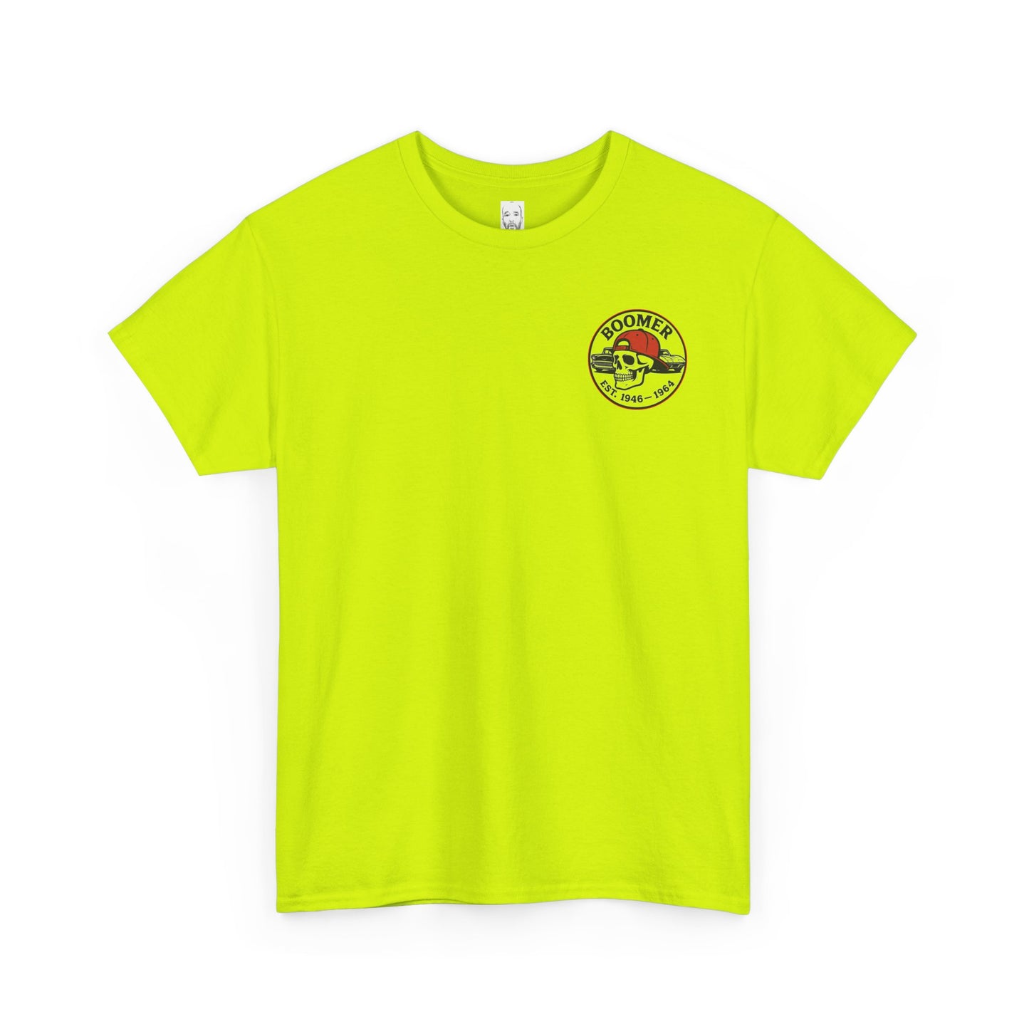 Cool Vintage Boomer Tee, Unisex Graphic Tee, Retro Skull Shirt, Gift for Dads, Birthday T-Shirt