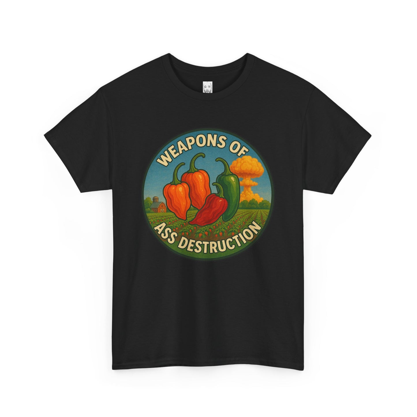 Funny Unisex Heavy Cotton Tee - Weapons of Ass Destruction