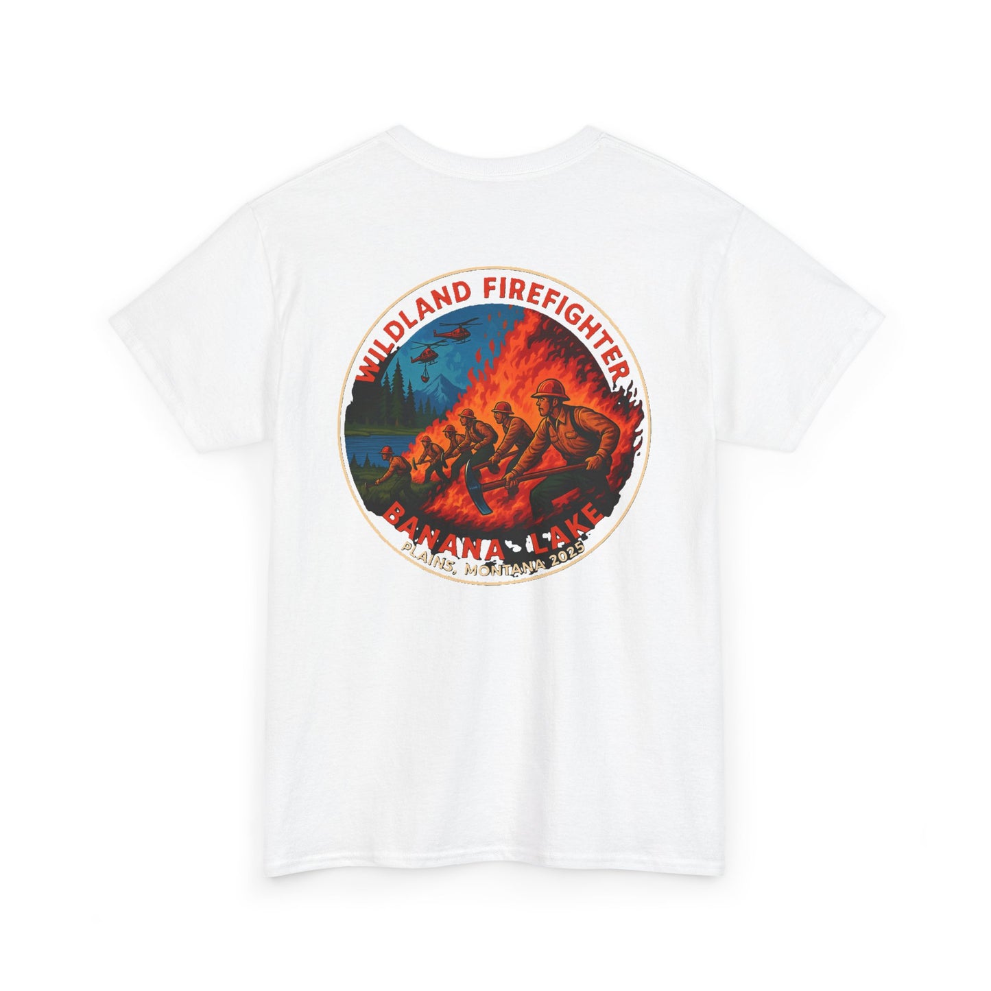 Wildland Firefighter Tee - Graphic Tee for Outdoor Enthusiasts, Casual Wear, Gift for Firefighters, Hiking Apparel, Adventure Shirt