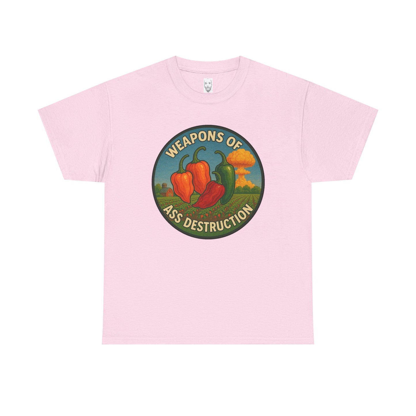 Funny Unisex Heavy Cotton Tee - Weapons of Ass Destruction