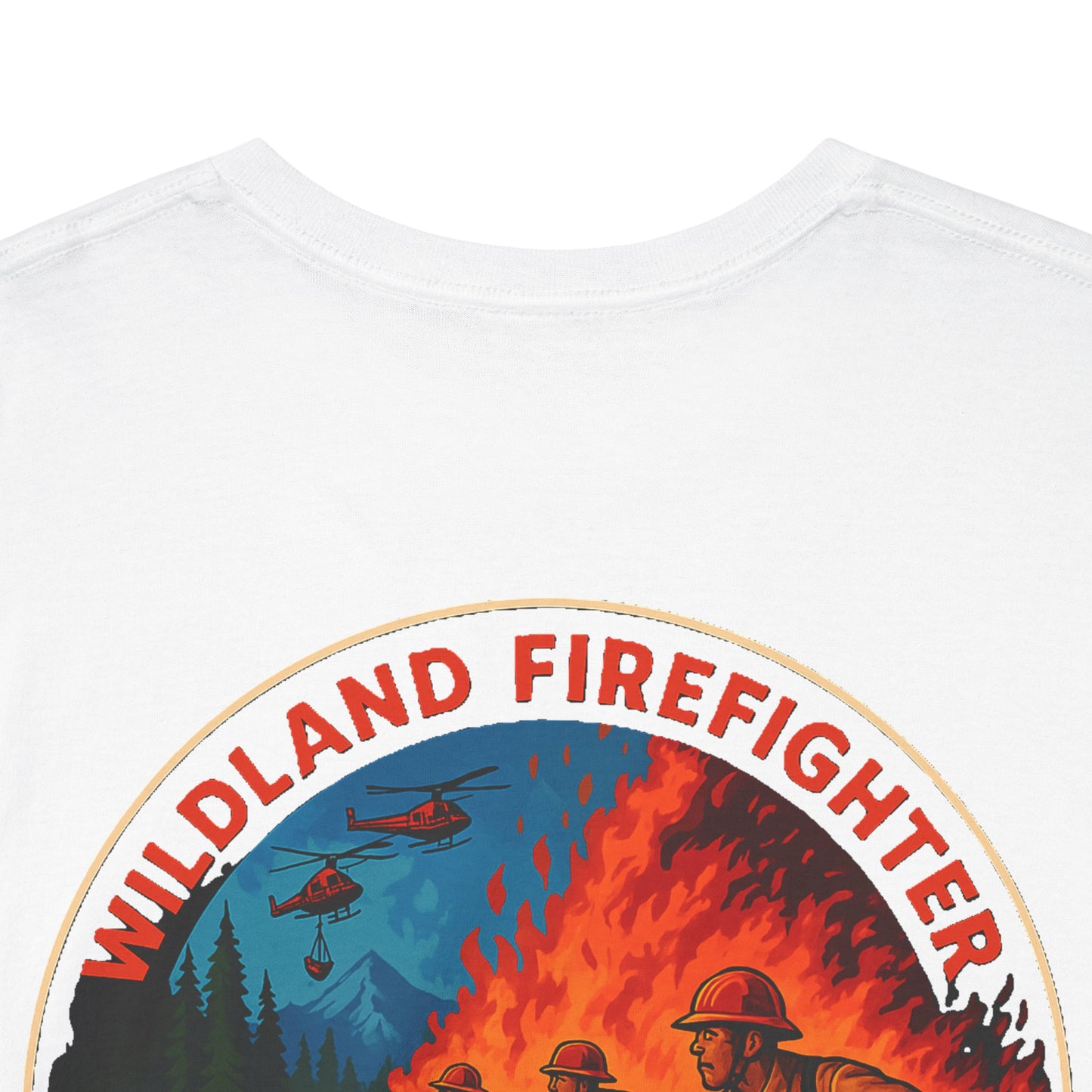 Wildland Firefighter Tee - Graphic Tee for Outdoor Enthusiasts, Casual Wear, Gift for Firefighters, Hiking Apparel, Adventure Shirt