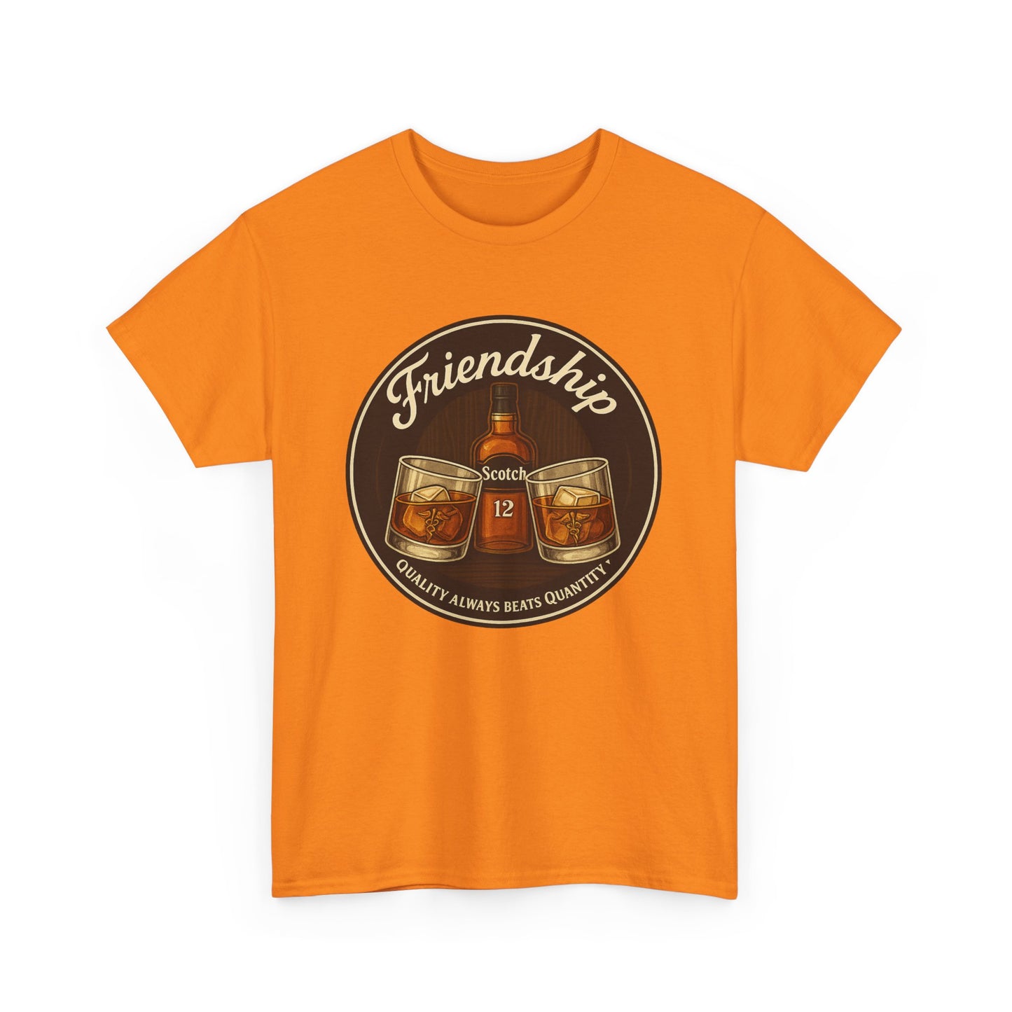 Friendship Bond Unisex Heavy Cotton Tee, Friendship Gift, Unique Gift for Friends, Casual Wear, Best Friend Tee, Gift for Him/Her
