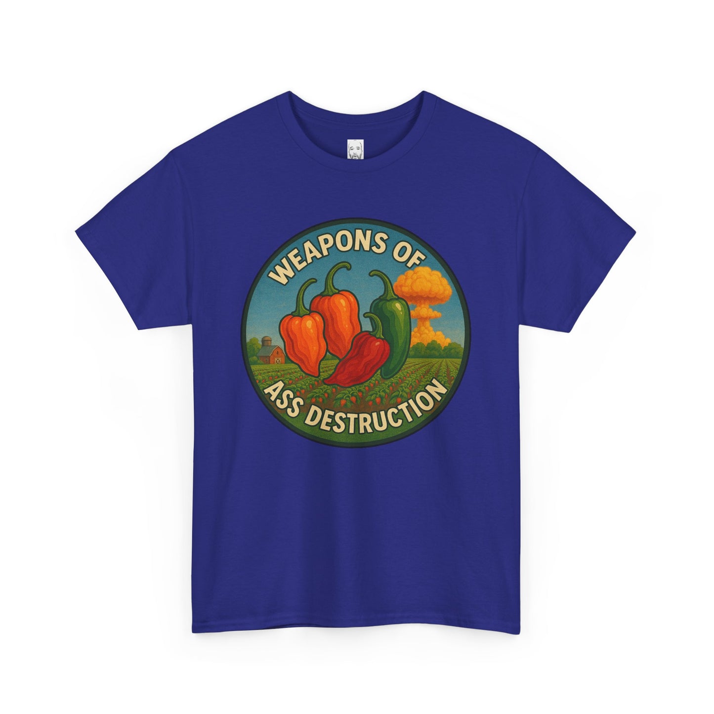 Funny Unisex Heavy Cotton Tee - Weapons of Ass Destruction