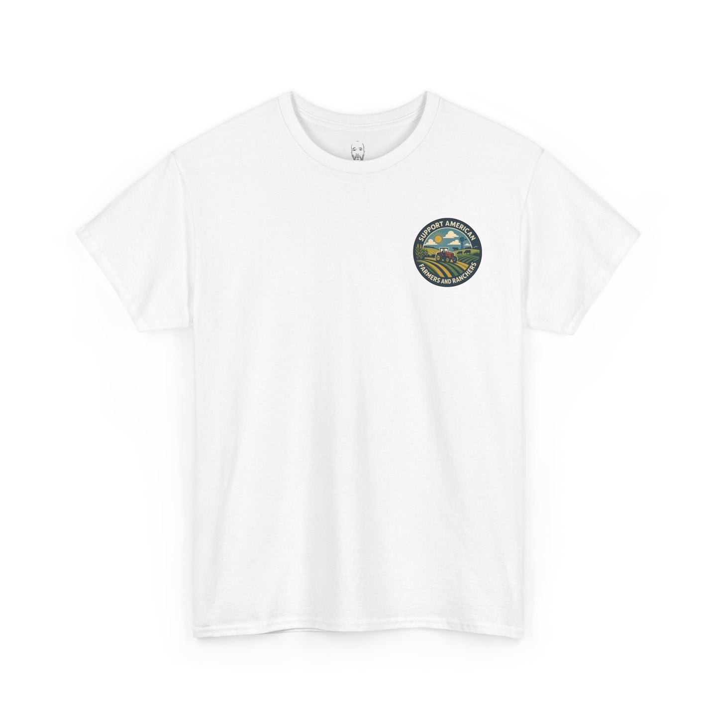 Support American Farmers Unisex Heavy Cotton Tee
