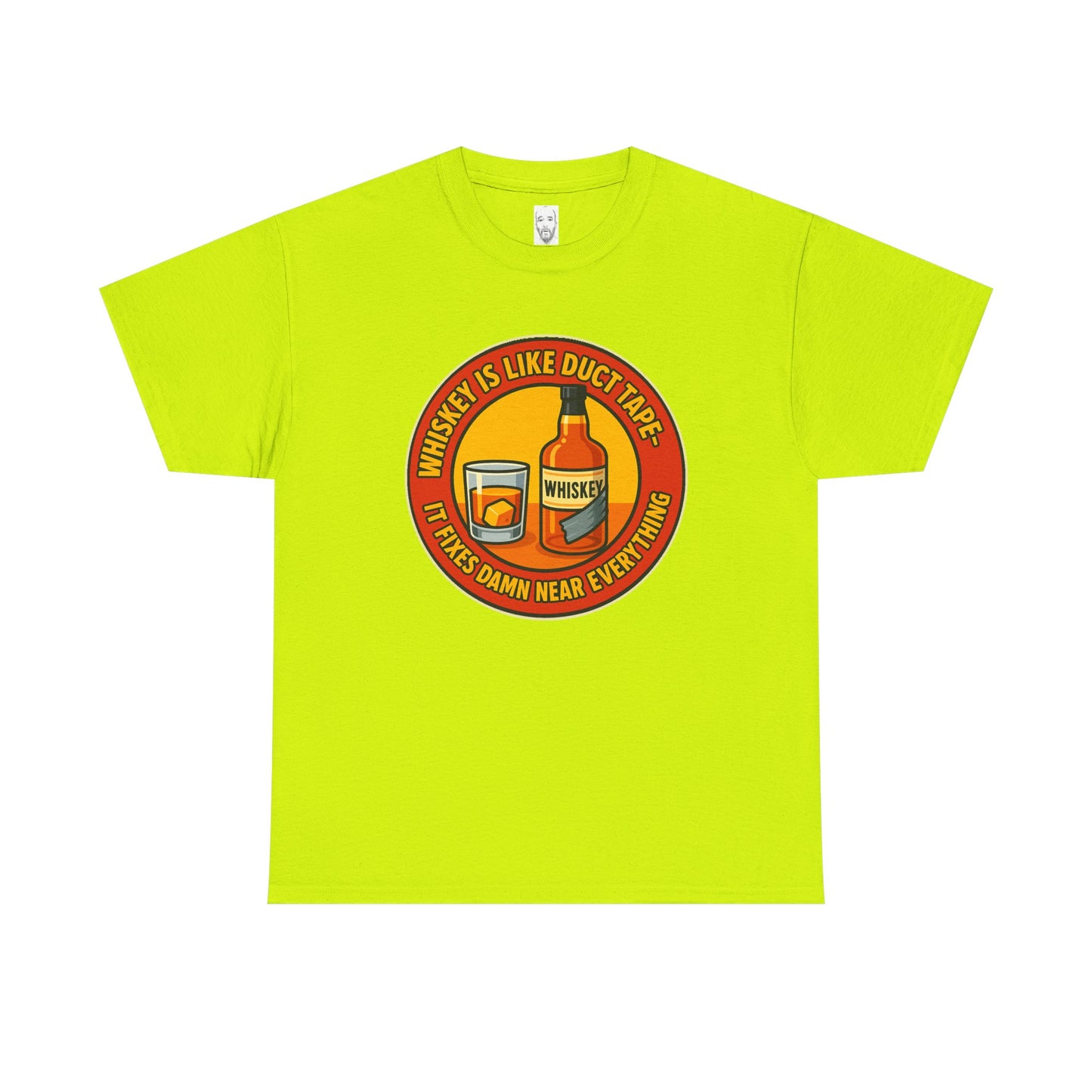 Whiskey Is Like Duct Tape T-Shirt - Funny Unisex Cotton Tee, Great for Parties, Gifts, Birthdays, Casual Wear, Humor Merch