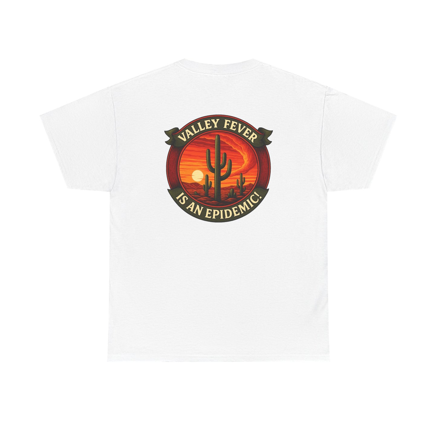 Valley Fever Awareness Unisex Heavy Cotton Tee