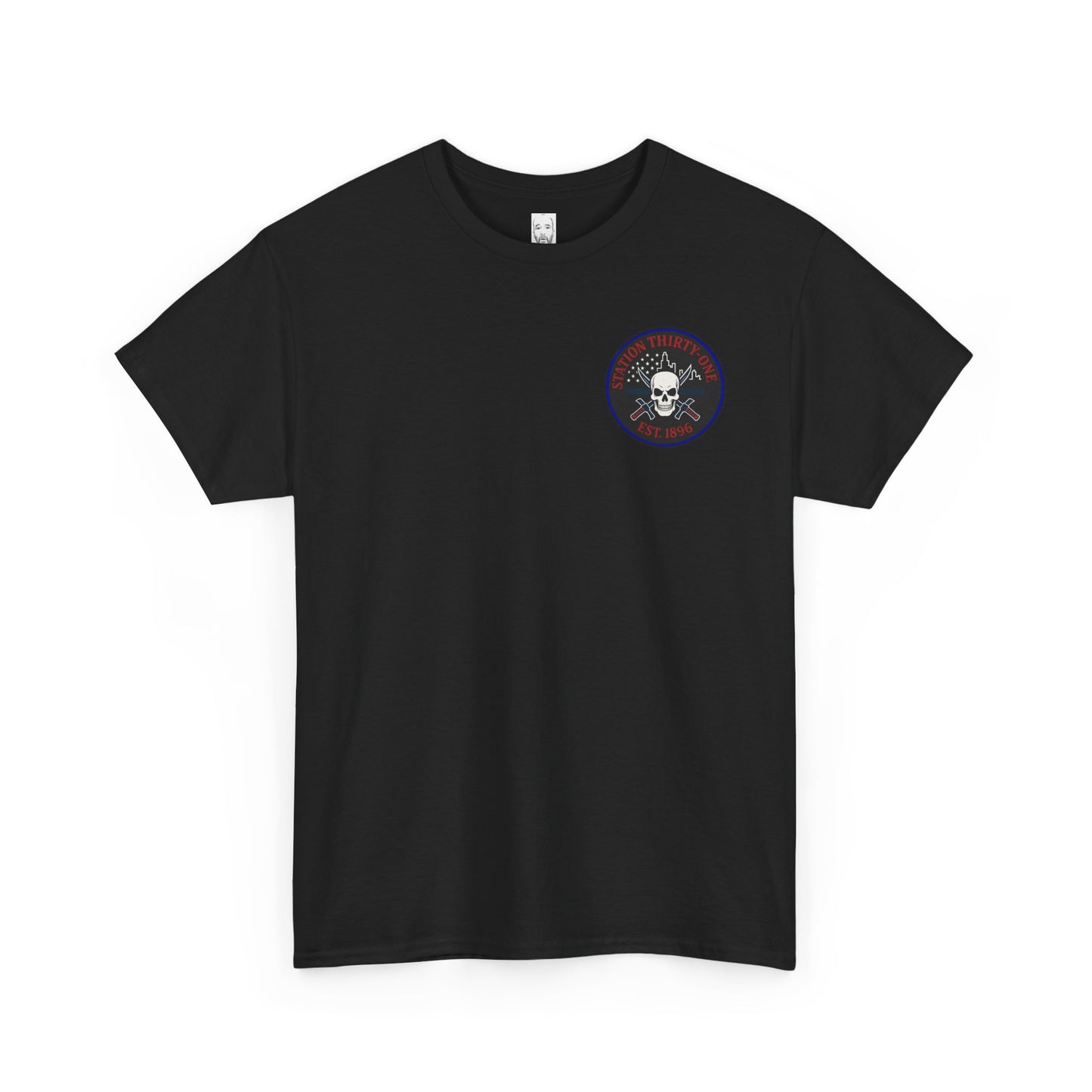 Retro Station 31 Skull Graphic Tee, Unisex Casual Shirt, Edgy Everyday Wear, Perfect for Gifting, Unique Art T-Shirt,