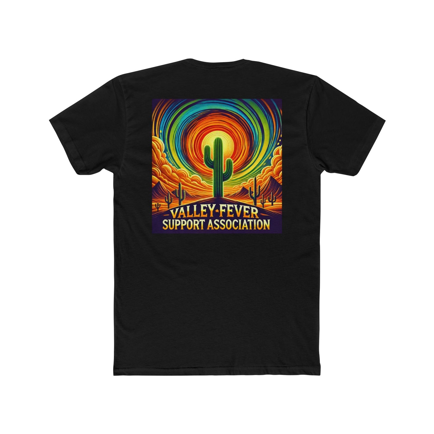 Valley Fever Support Association Unisex Cotton Crew Tee