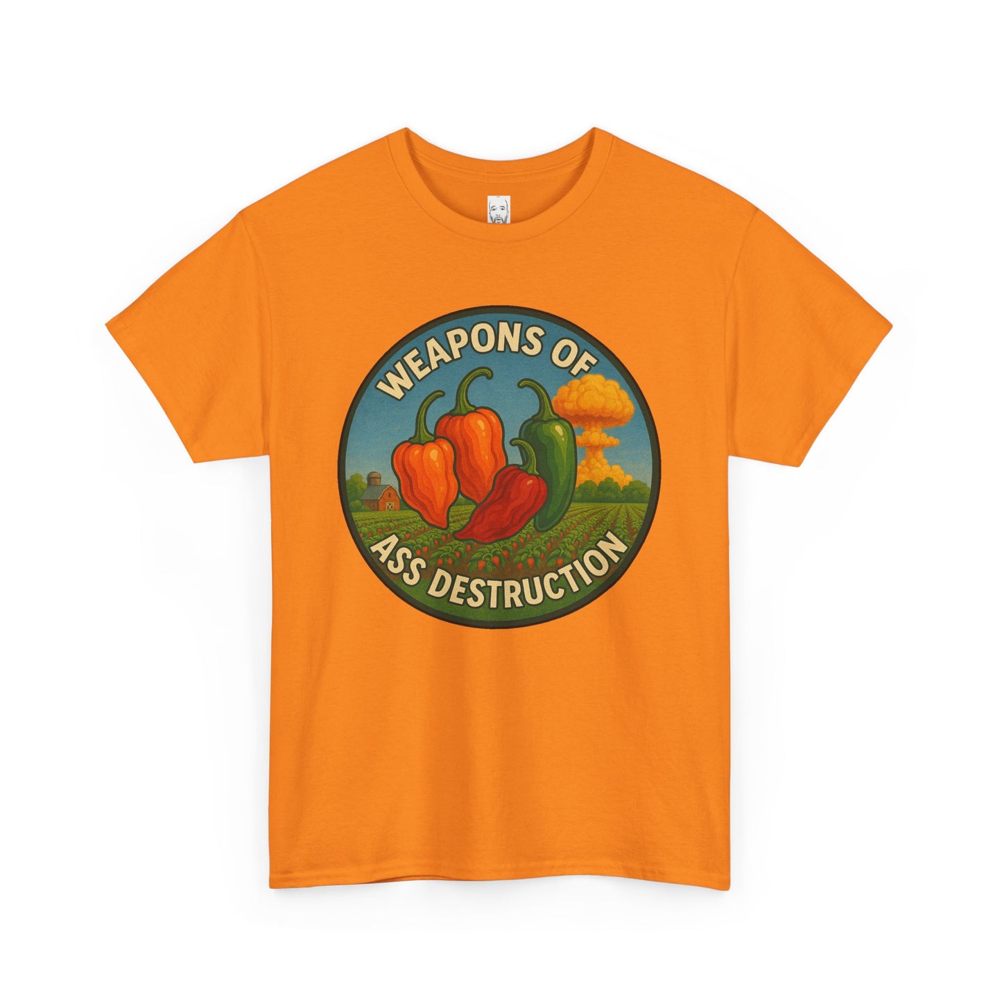 Funny Unisex Heavy Cotton Tee - Weapons of Ass Destruction