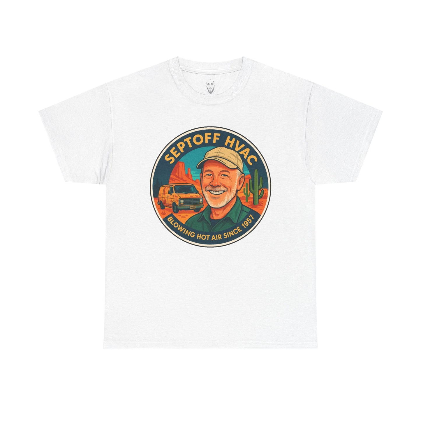 Septoff HVAC Unisex Heavy Cotton Tee