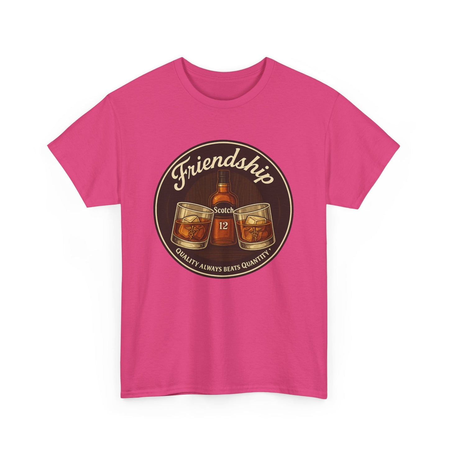 Friendship Bond Unisex Heavy Cotton Tee, Friendship Gift, Unique Gift for Friends, Casual Wear, Best Friend Tee, Gift for Him/Her