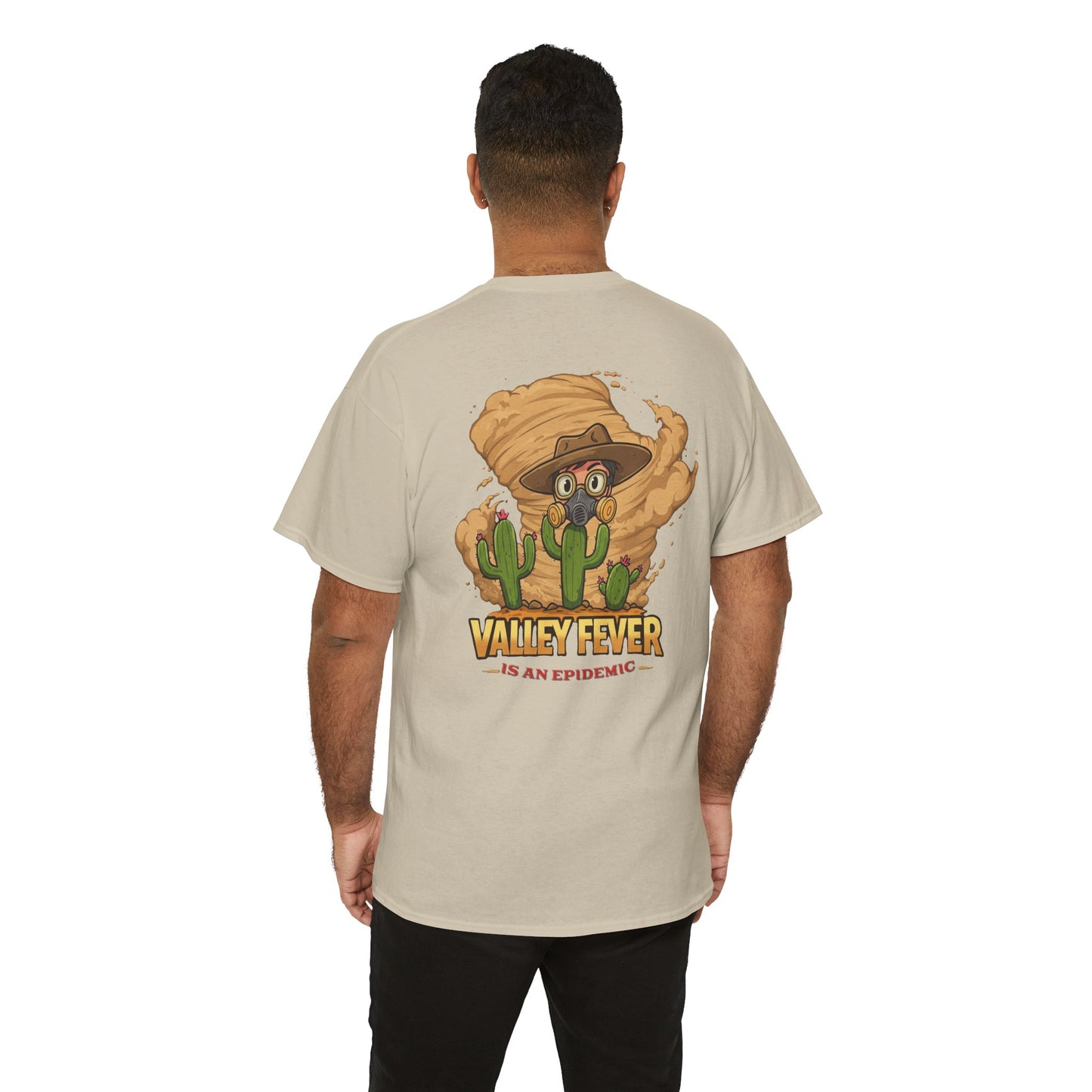 Valley Fever Is an Epidemic Unisex Heavy Cotton Tee - Fun and Unique Graphic T-Shirt