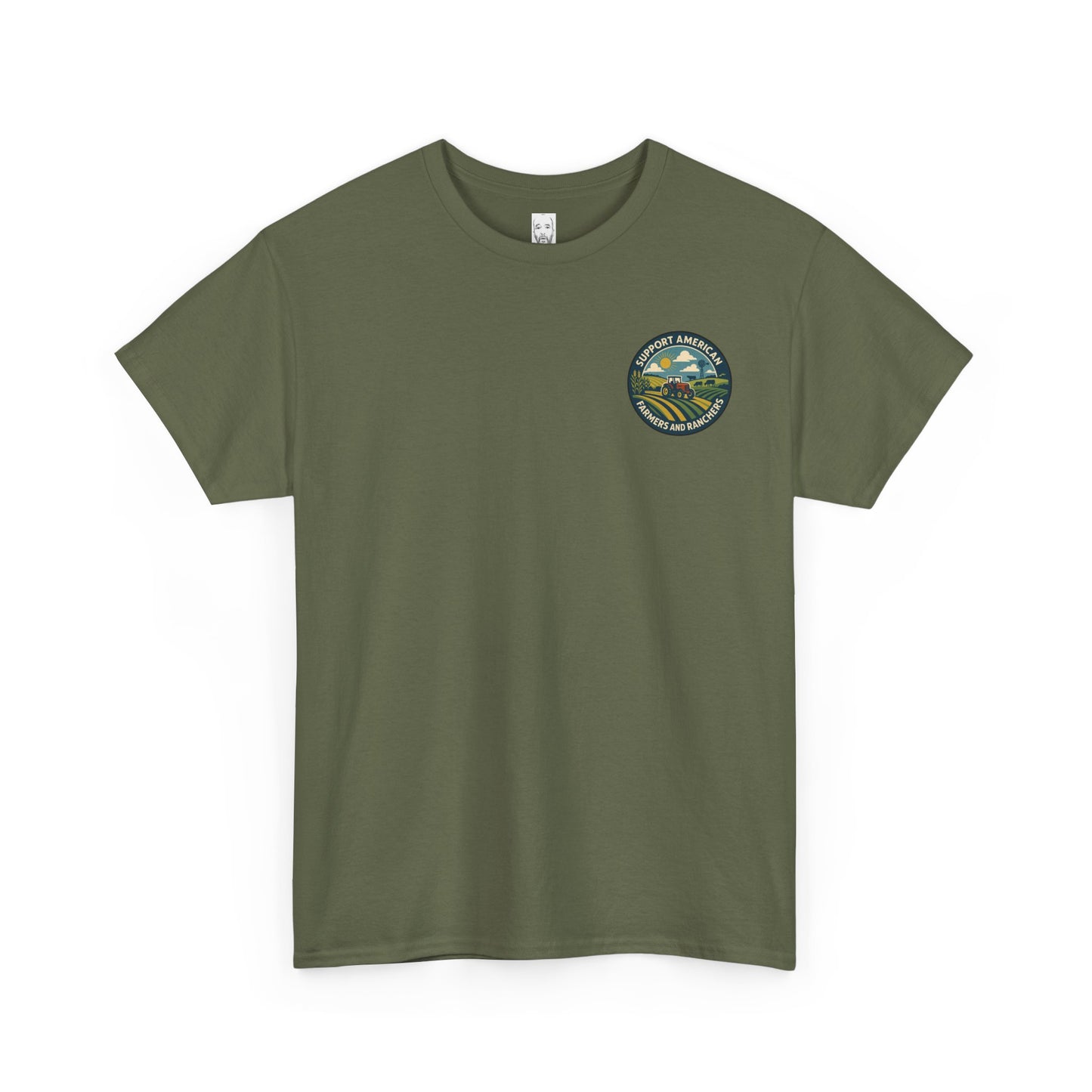 Support American Farmers Unisex Heavy Cotton Tee