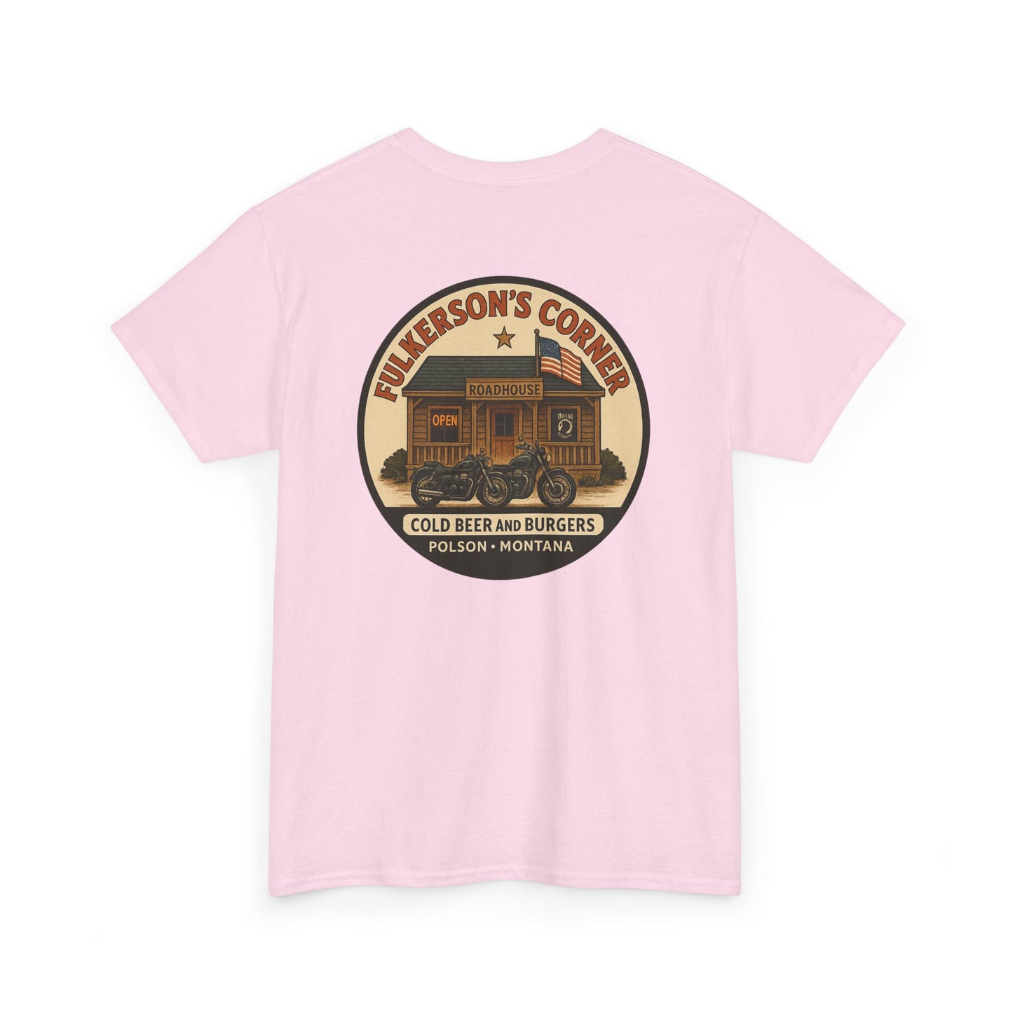 Retro Foodie Unisex Tee - Fulkerson's Corner Burger & Beer Design
