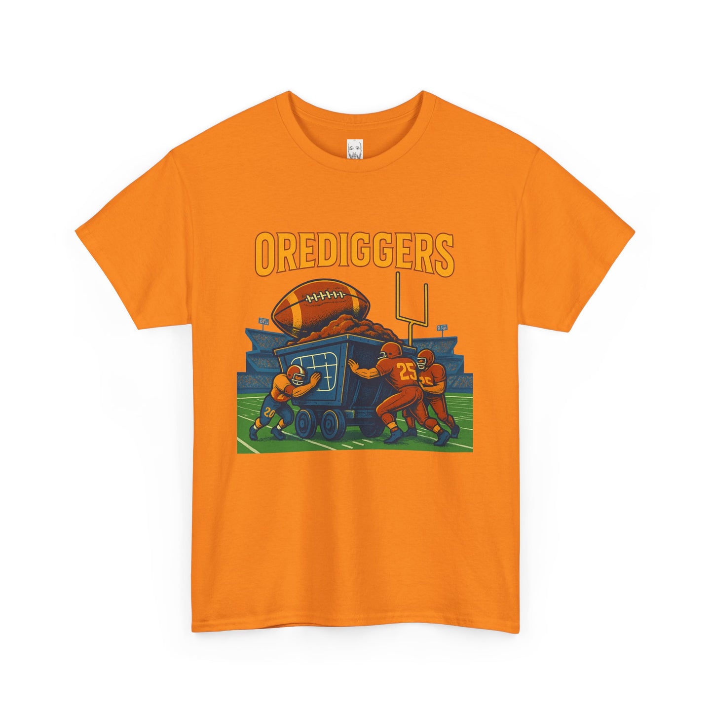 Unisex Heavy Cotton Tee - Orediggers Sports Tee for Game Day