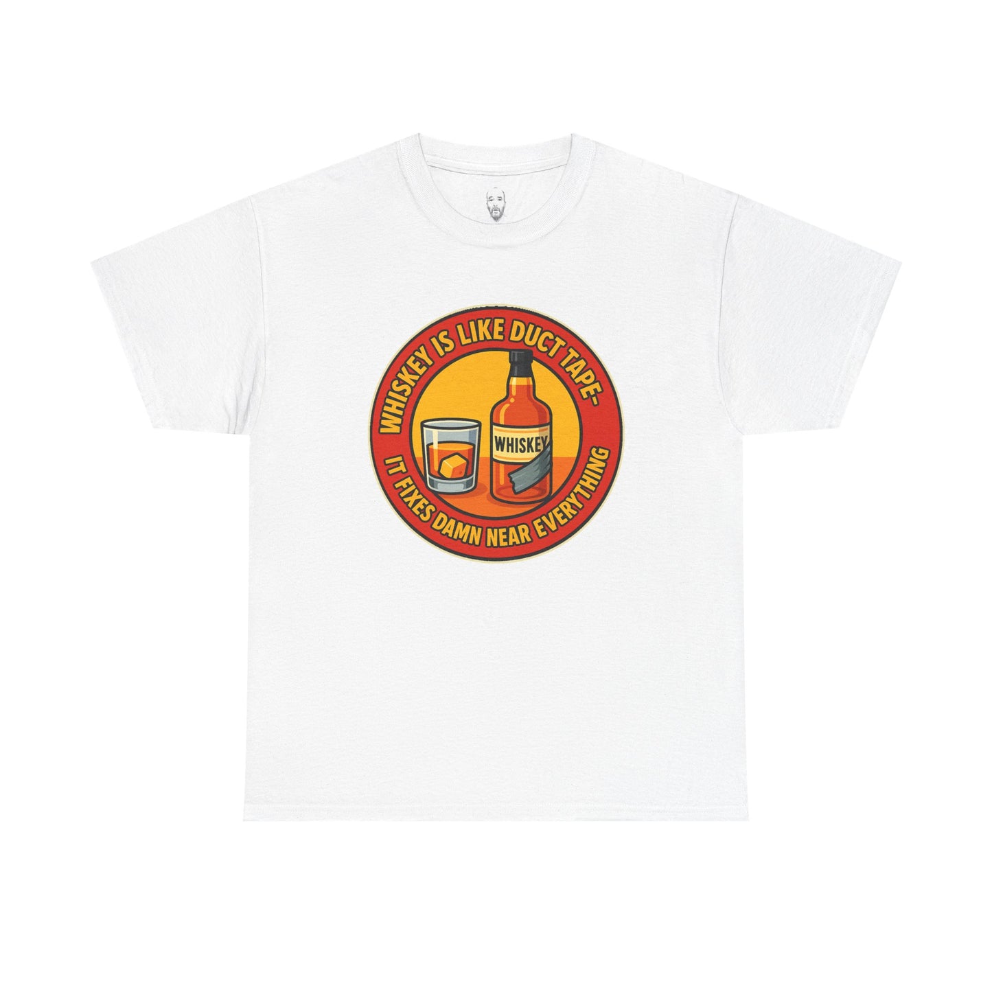 Whiskey Is Like Duct Tape T-Shirt - Funny Unisex Cotton Tee, Great for Parties, Gifts, Birthdays, Casual Wear, Humor Merch