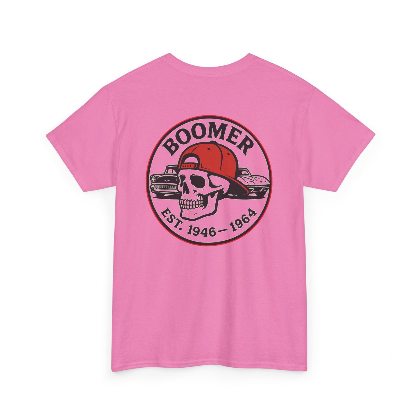 Cool Vintage Boomer Tee, Unisex Graphic Tee, Retro Skull Shirt, Gift for Dads, Birthday T-Shirt