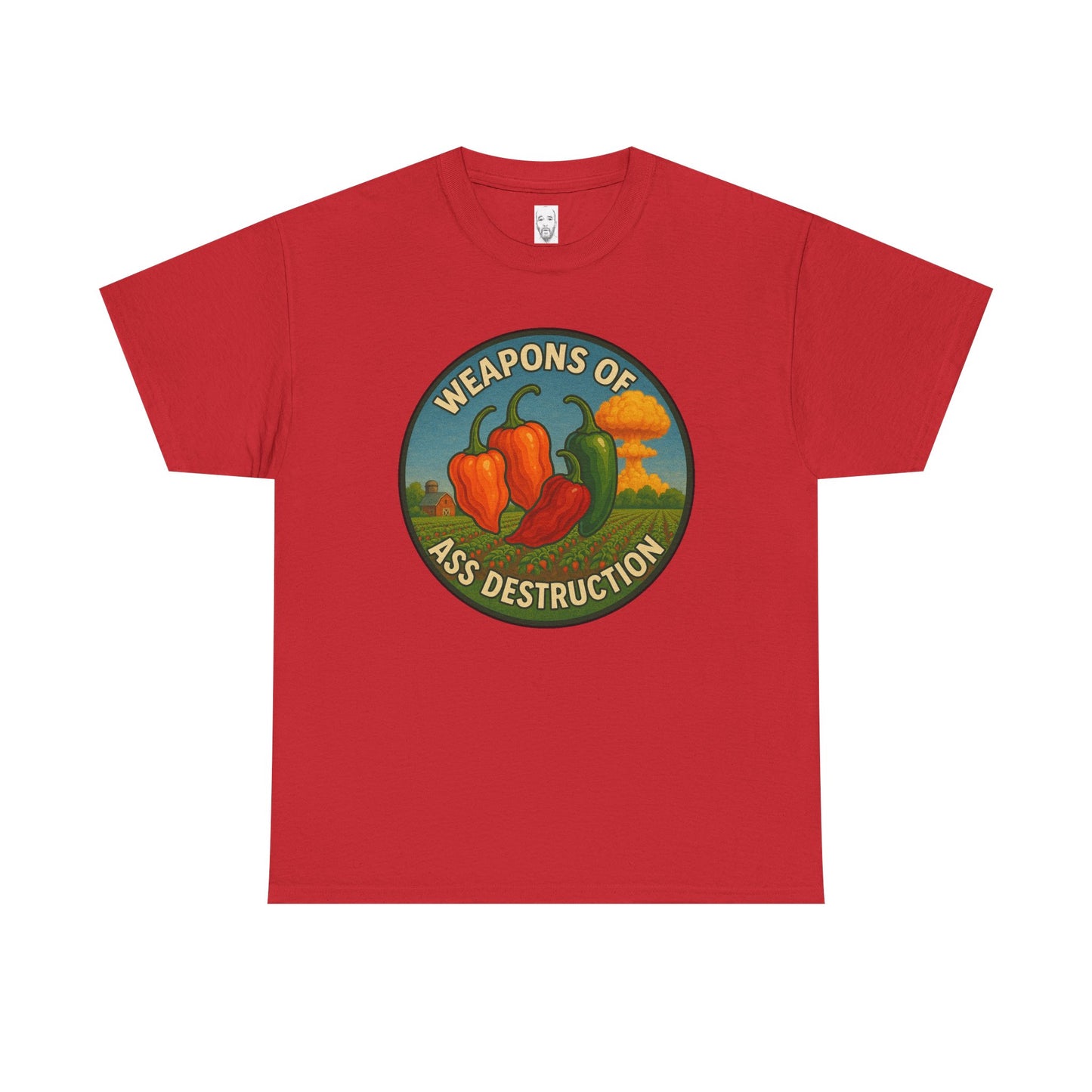 Funny Unisex Heavy Cotton Tee - Weapons of Ass Destruction