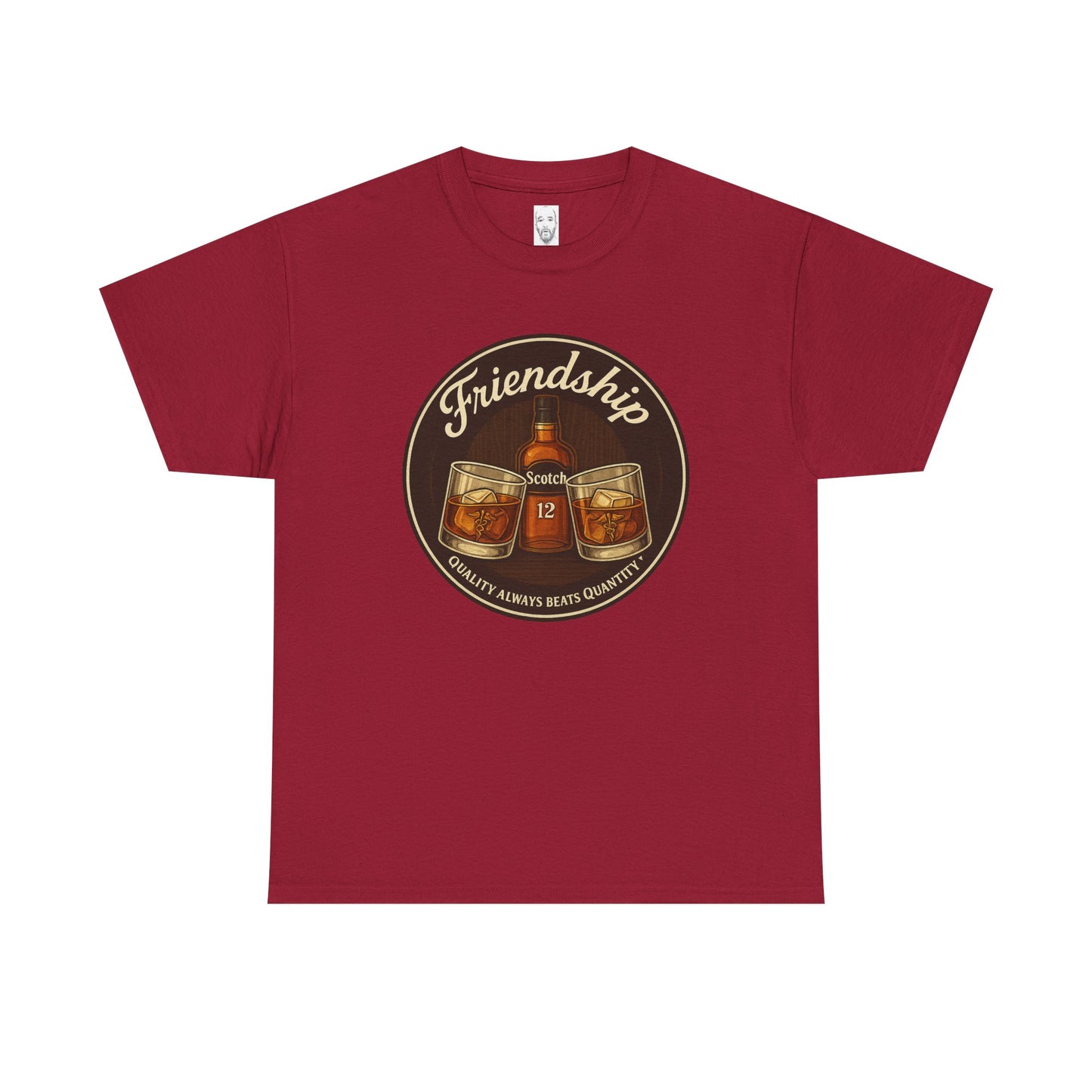 Friendship Bond Unisex Heavy Cotton Tee, Friendship Gift, Unique Gift for Friends, Casual Wear, Best Friend Tee, Gift for Him/Her