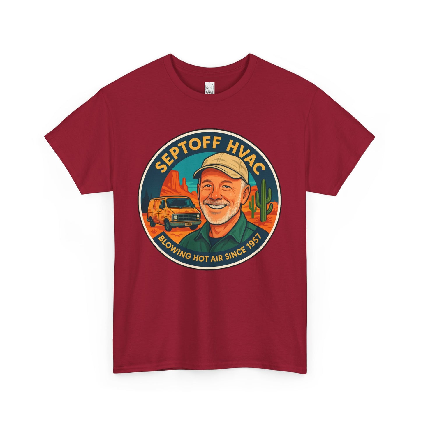 Septoff HVAC Unisex Heavy Cotton Tee
