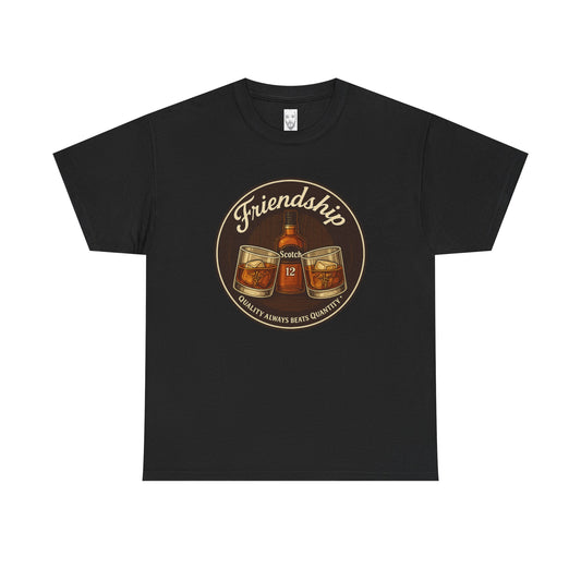 Friendship Bond Unisex Heavy Cotton Tee, Friendship Gift, Unique Gift for Friends, Casual Wear, Best Friend Tee, Gift for Him/Her