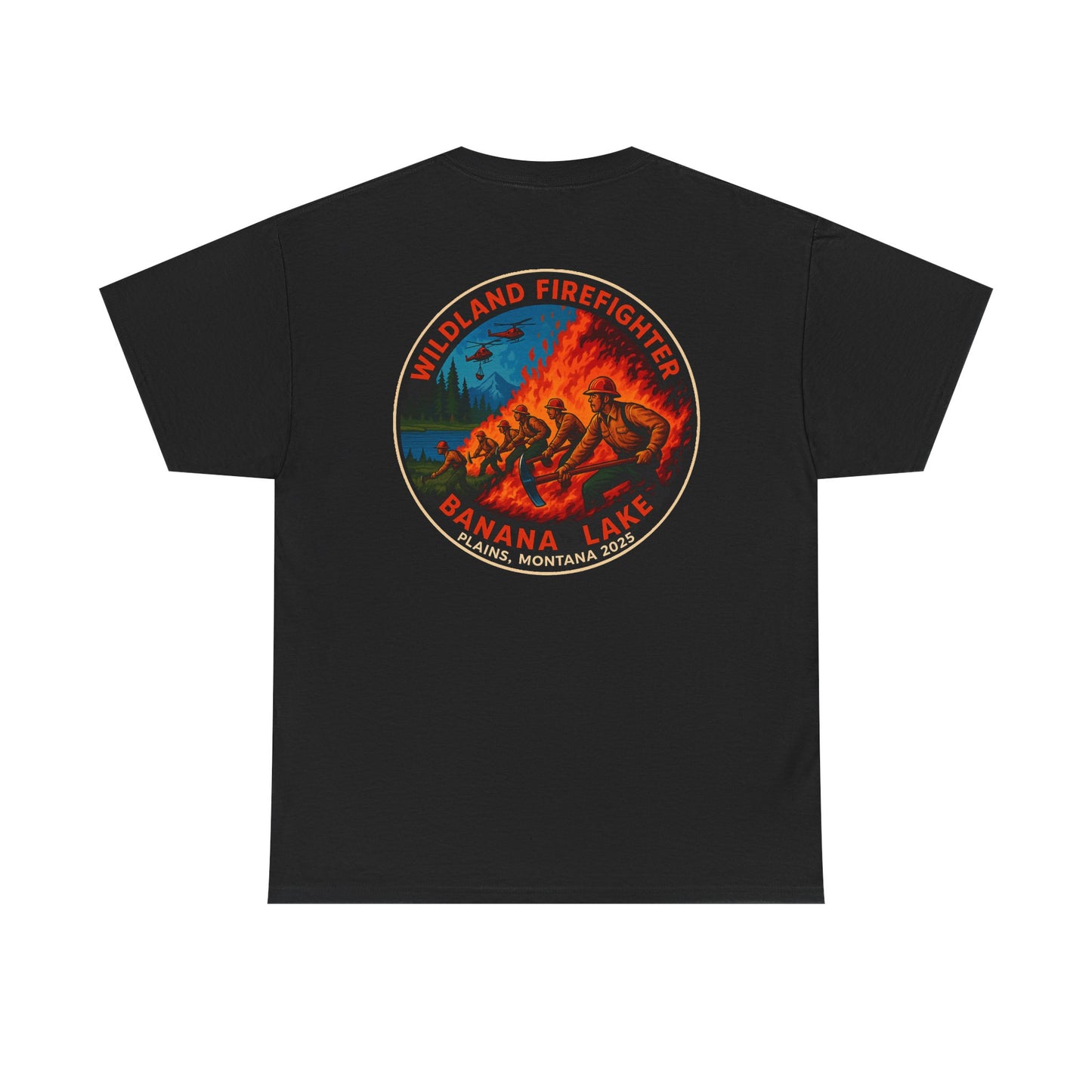Wildland Firefighter Tee - Graphic Tee for Outdoor Enthusiasts, Casual Wear, Gift for Firefighters, Hiking Apparel, Adventure Shirt