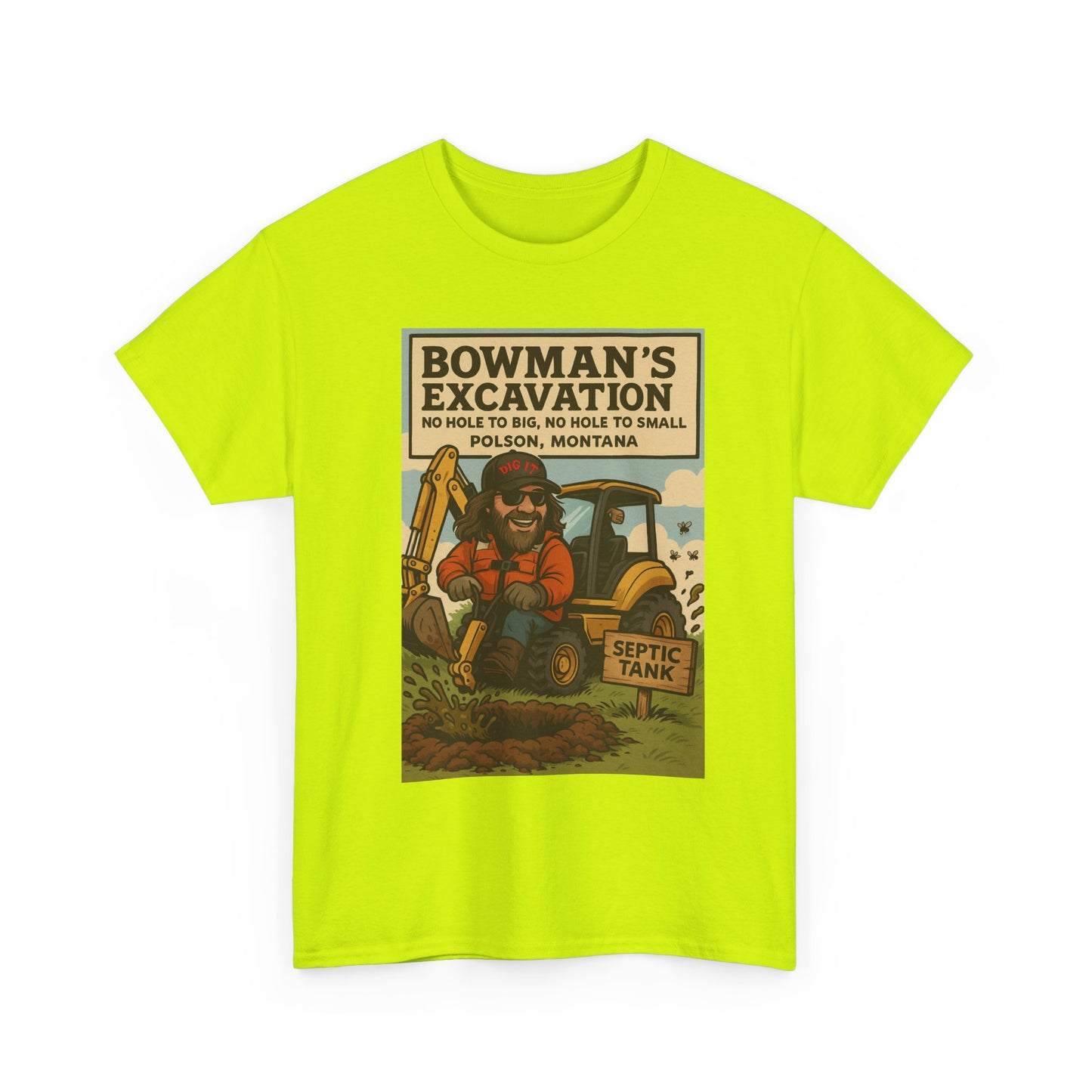 Vintage Inspired Excavation Tee - Perfect for DIY Enthusiasts and Construction Lovers, Great Gift for Father's Day, Casual Wear, [...]