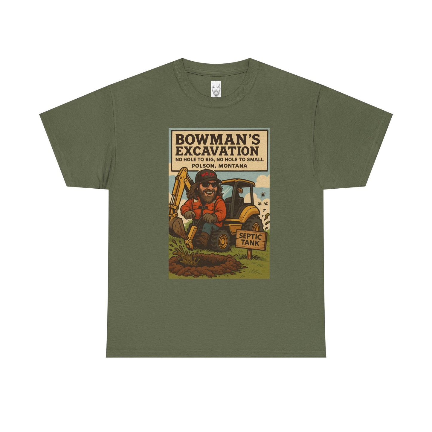 Vintage Inspired Excavation Tee - Perfect for DIY Enthusiasts and Construction Lovers, Great Gift for Father's Day, Casual Wear, [...]