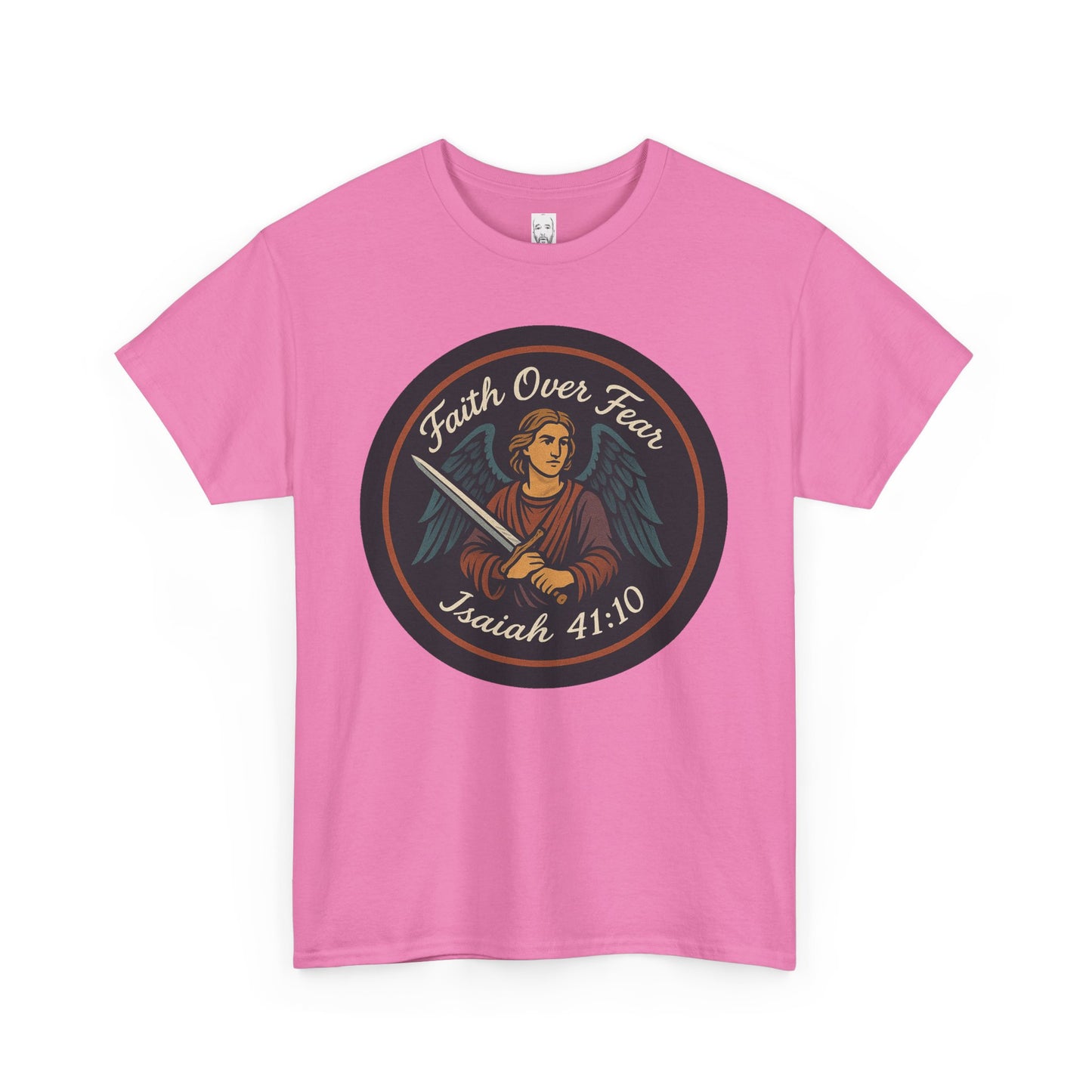 Faith Over Fear Unisex Heavy Cotton Tee – Inspirational Christian Apparel