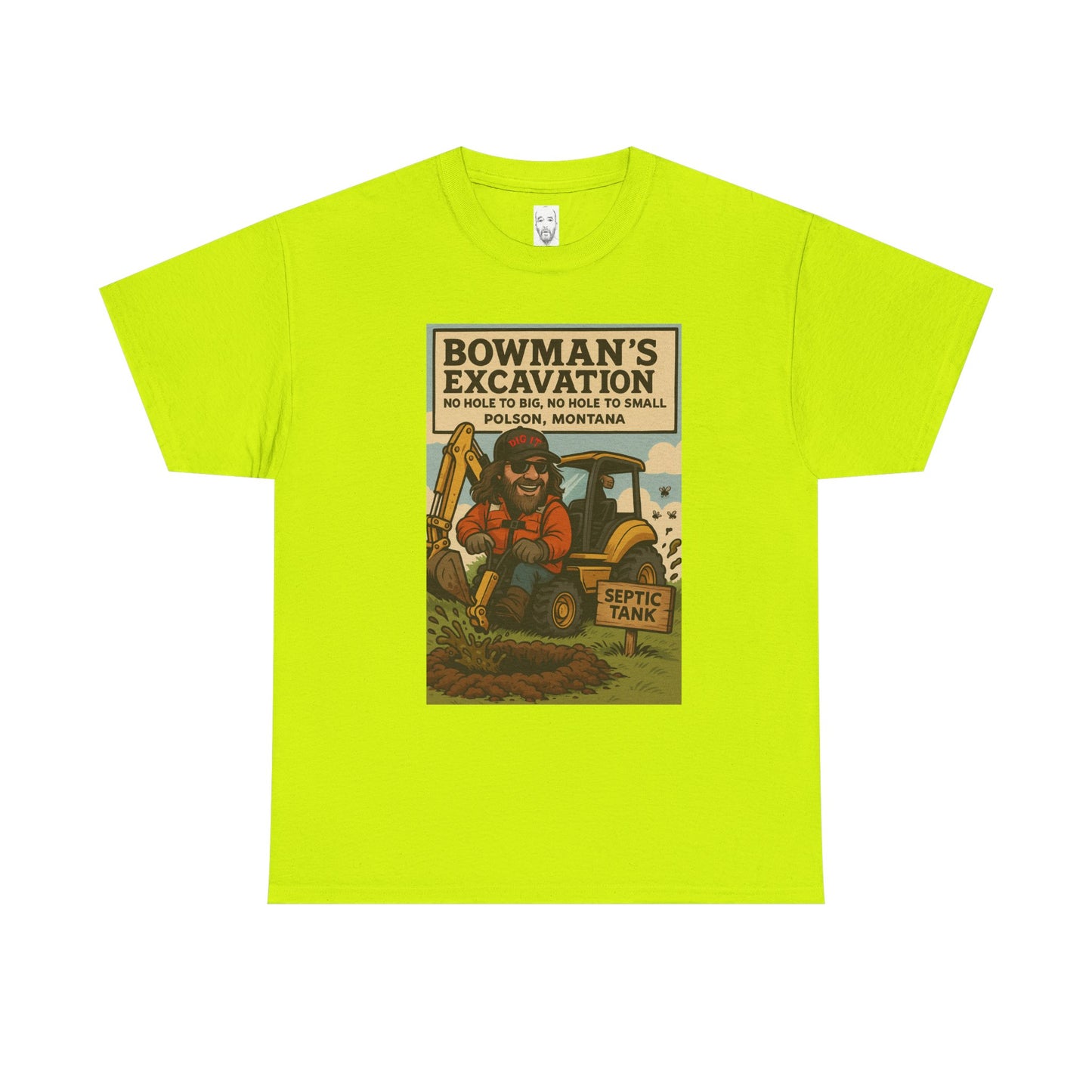 Vintage Inspired Excavation Tee - Perfect for DIY Enthusiasts and Construction Lovers, Great Gift for Father's Day, Casual Wear, [...]