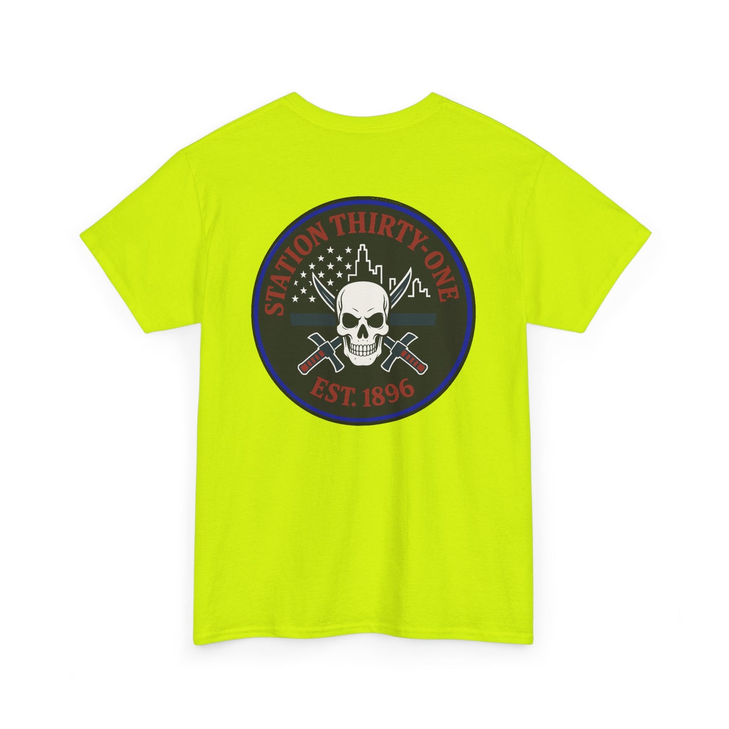 Retro Station 31 Skull Graphic Tee, Unisex Casual Shirt, Edgy Everyday Wear, Perfect for Gifting, Unique Art T-Shirt,