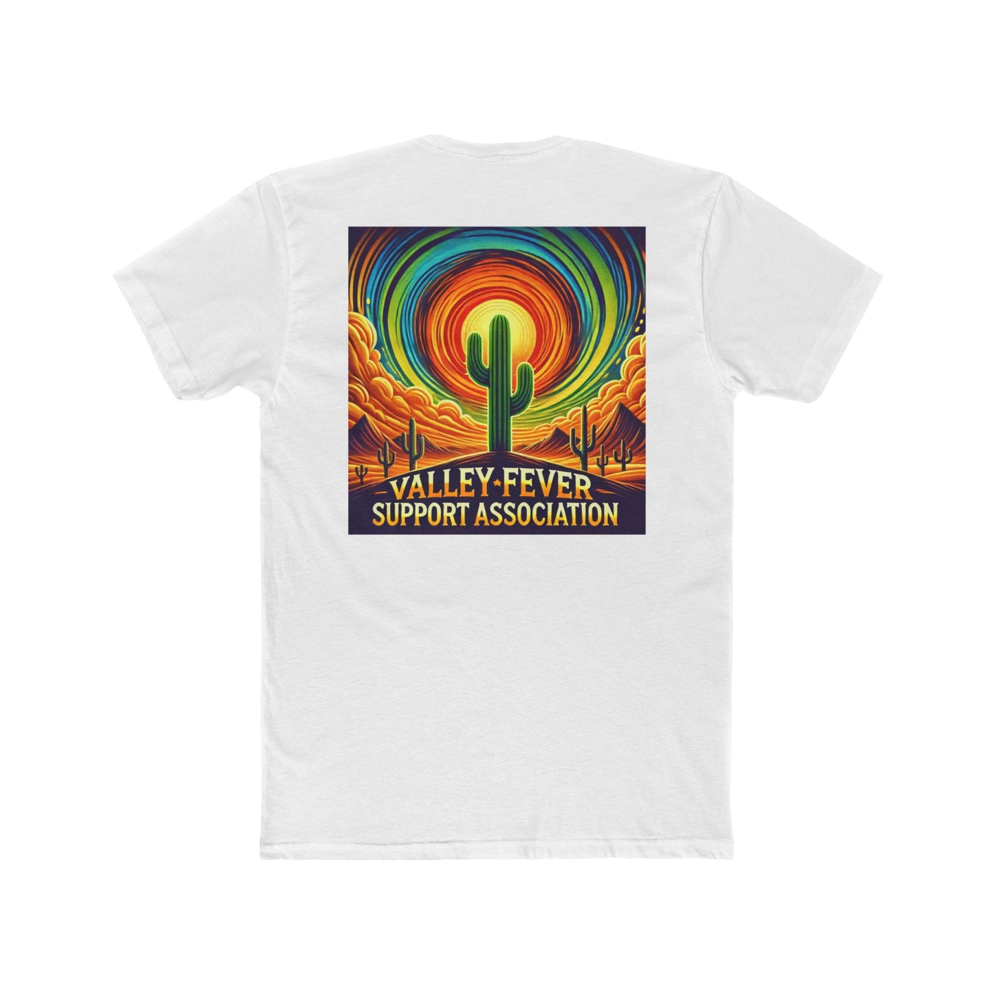 Valley Fever Support Association Unisex Cotton Crew Tee