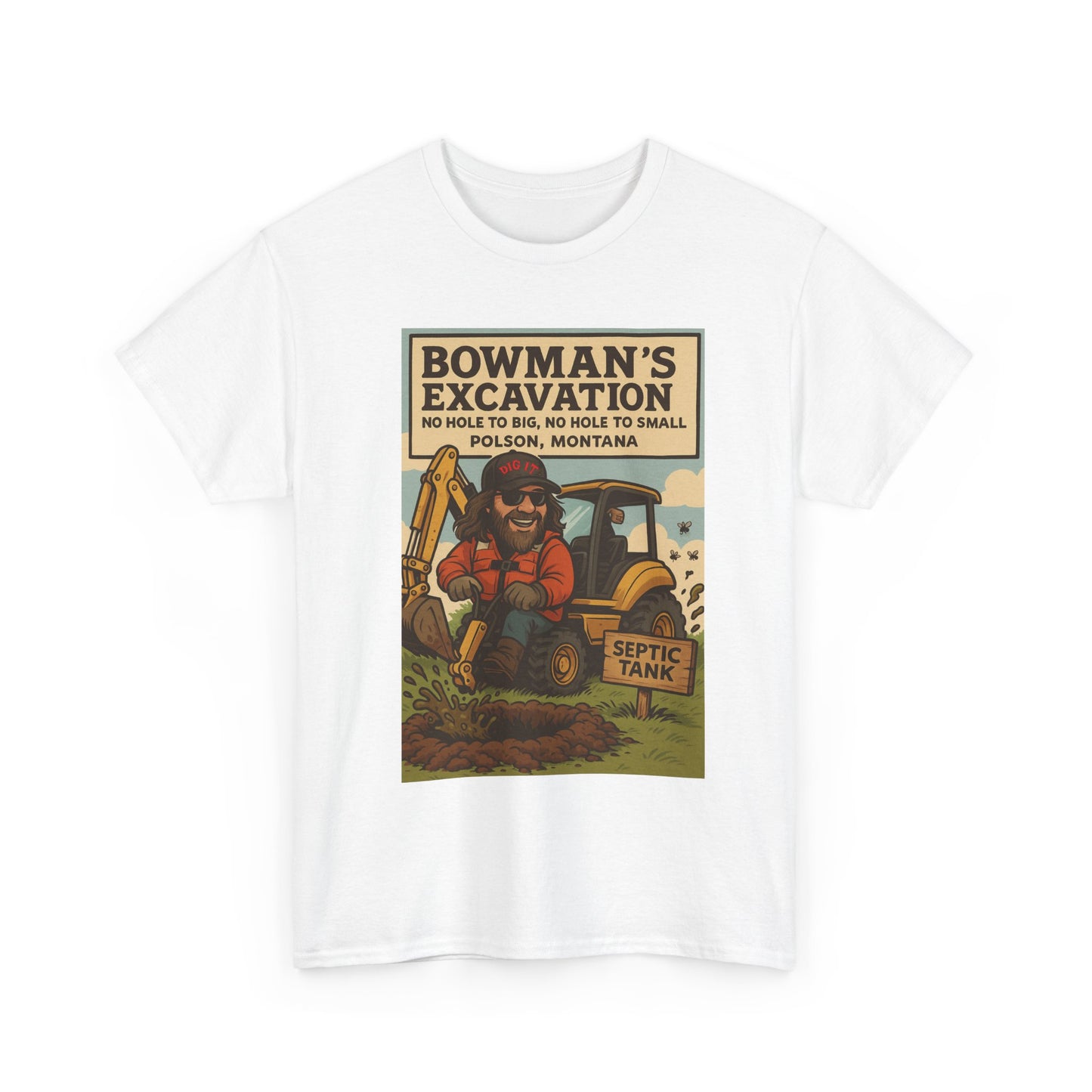 Vintage Inspired Excavation Tee - Perfect for DIY Enthusiasts and Construction Lovers, Great Gift for Father's Day, Casual Wear, [...]
