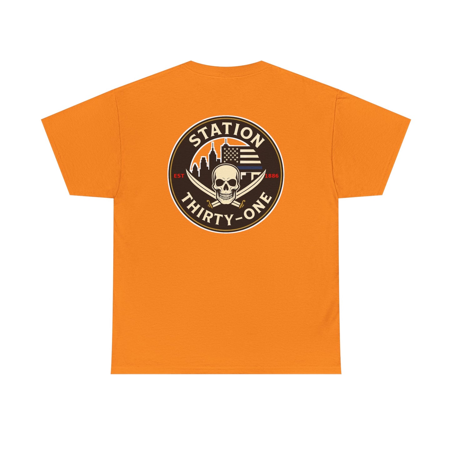 Unisex Heavy Cotton Tee - Station Thirty-One Fitness Graphic T-Shirt
